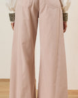 Souvenir pantalone palazzo in popeline ultra leggero