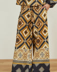 Souvenir pantalone in cotone fantasia
