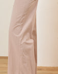 Souvenir pantalone palazzo in popeline ultra leggero