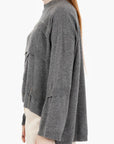 Jei-O maglione oversize con cuciture