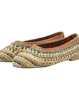 Ovye ballerina in rafia multicolor