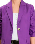 Dixie giacca monopetto in cotone
