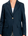 Dixie giacca monopetto in cotone