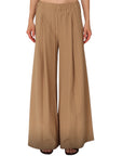 Philia Loft pantalone palazzo goffrato