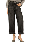 Souvenir jeans con borchie in vita