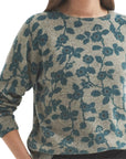 NiceThings maglia girocollo fiorata