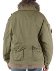 Alessia Santi giubbotto con gilet in ecopelliccia