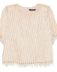 Philia Loft blusa con frange
