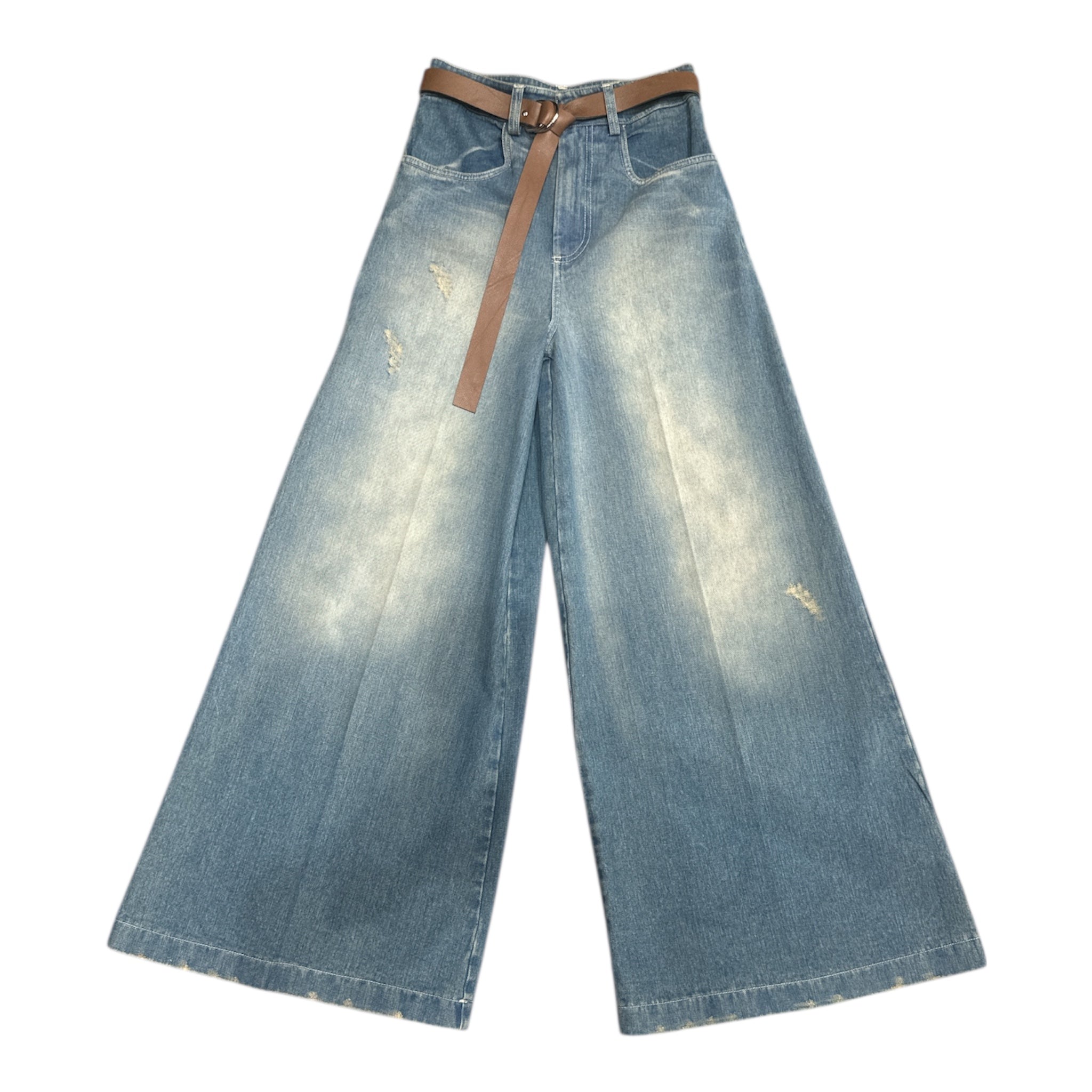 Motel jeans gamba larga
