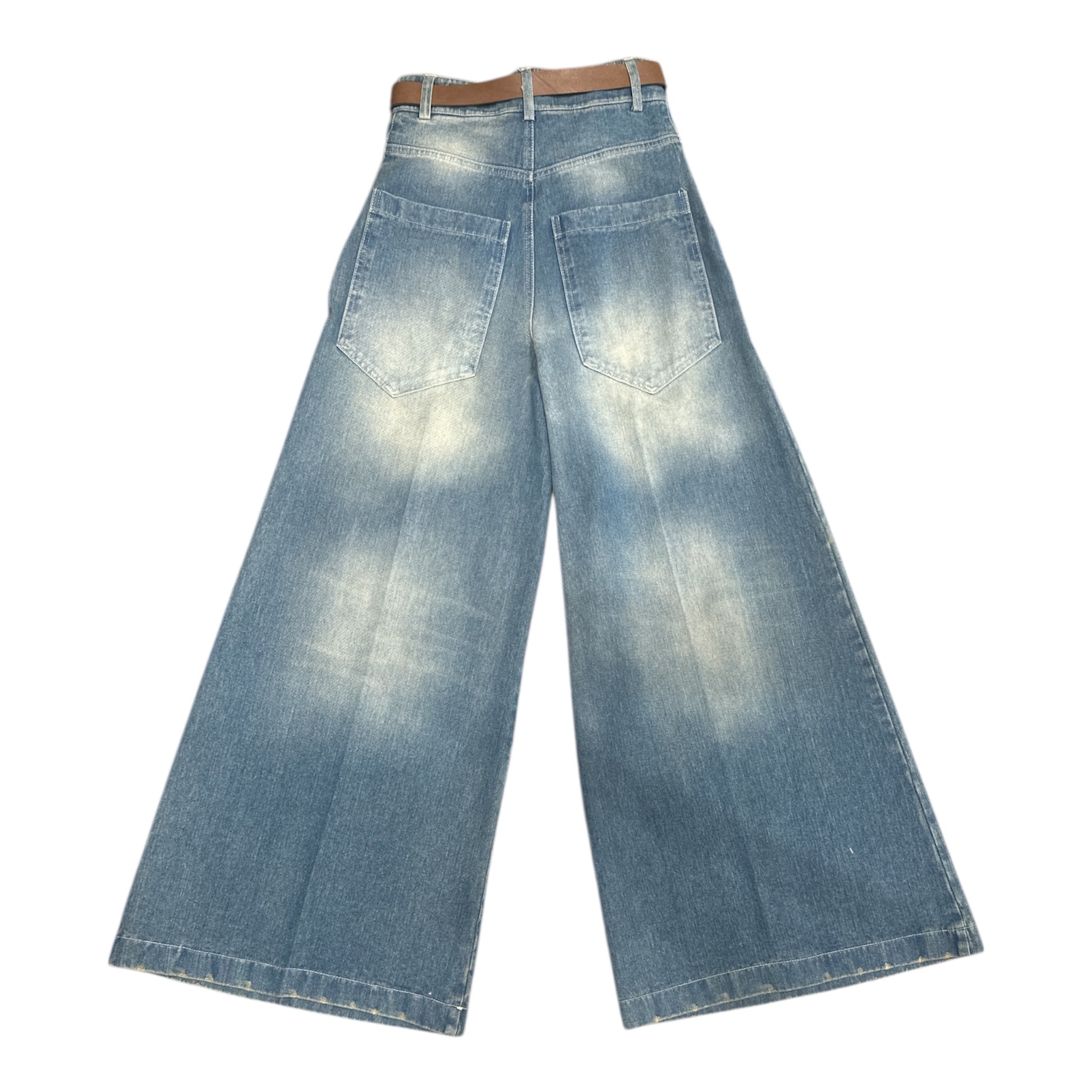 Motel jeans gamba larga
