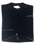 Jei-O maglione oversize con cuciture