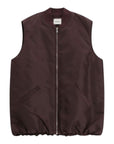 Dixie gilet imbottito con zip