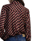Dixie camicia fantasia geometrica