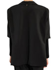Souvenir blazer con manica in maglia