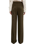 Souvenir pantalone palazzo in tessuto tecnico
