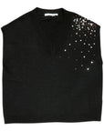 Philia Loft gilet con strass