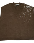 Philia Loft gilet con strass