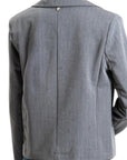 Philia Loft giacca cropped gessata