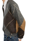 Souvenir cardigan maxi rombi