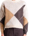 Souvenir maglione girocollo maxi rombi