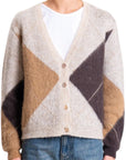 Souvenir cardigan maxi rombi