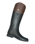 Hunter stivale alto bicolore - refined gold trim riding boot