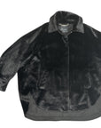 Souvenir camicia over in ecopelliccia