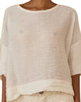 Souvenir blusa in lyocell