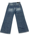 Souvenir jeans palazzo ultraleggero lavaggio scuro