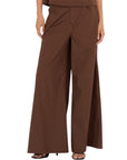 Souvenir pantalone palazzo in cotone