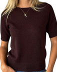 Souvenir maglia mezza manica 100% lana