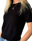 Souvenir maglia mezza manica 100% lana
