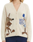 Philia Loft cardigan WILLY IL COYOTE e BEEP BEEP