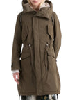 Alessia Santi parka in tessuto tecnico imbottito