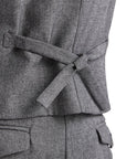 Alessia Santi gilet con chiusura asimmetrica