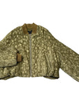 Philia Loft bomber in velluto ricamato