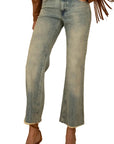 Philia Loft Denim a trombetta sabbiato