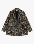 DIXIE Giacca over animalier