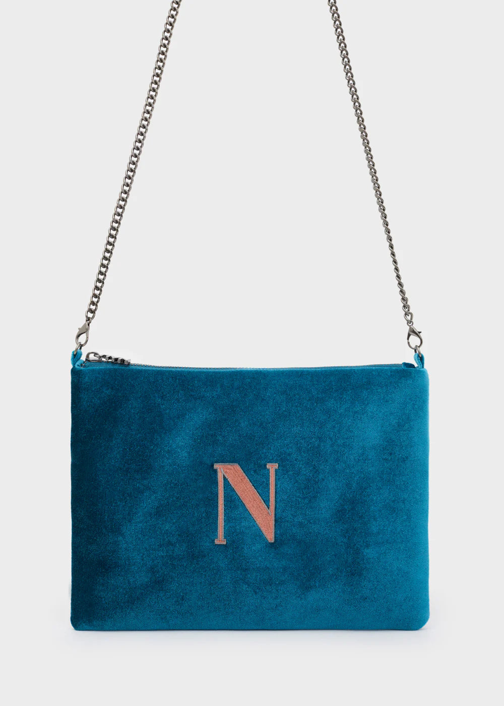 NALI&#39; ALPHABET CLUTCH VELLUTO LETTERA