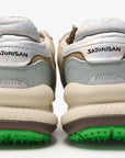 SATORISAN sneakers camoscio e velluto beige