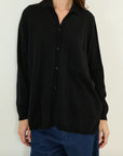 SOUVENIR maglia oversize in lana e cashmere effetto camicia