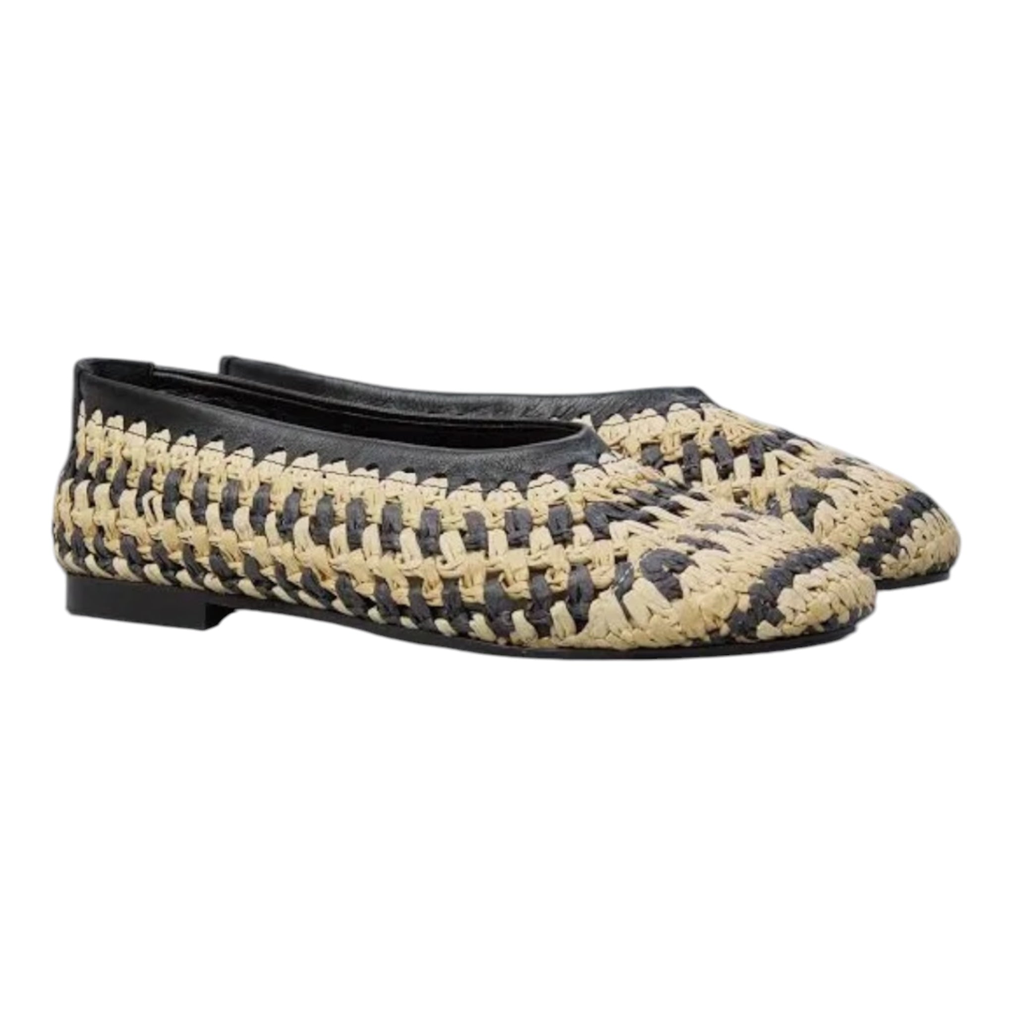 Ovye ballerina in rafia multicolor