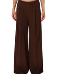 Philia Loft pantalone palazzo goffrato