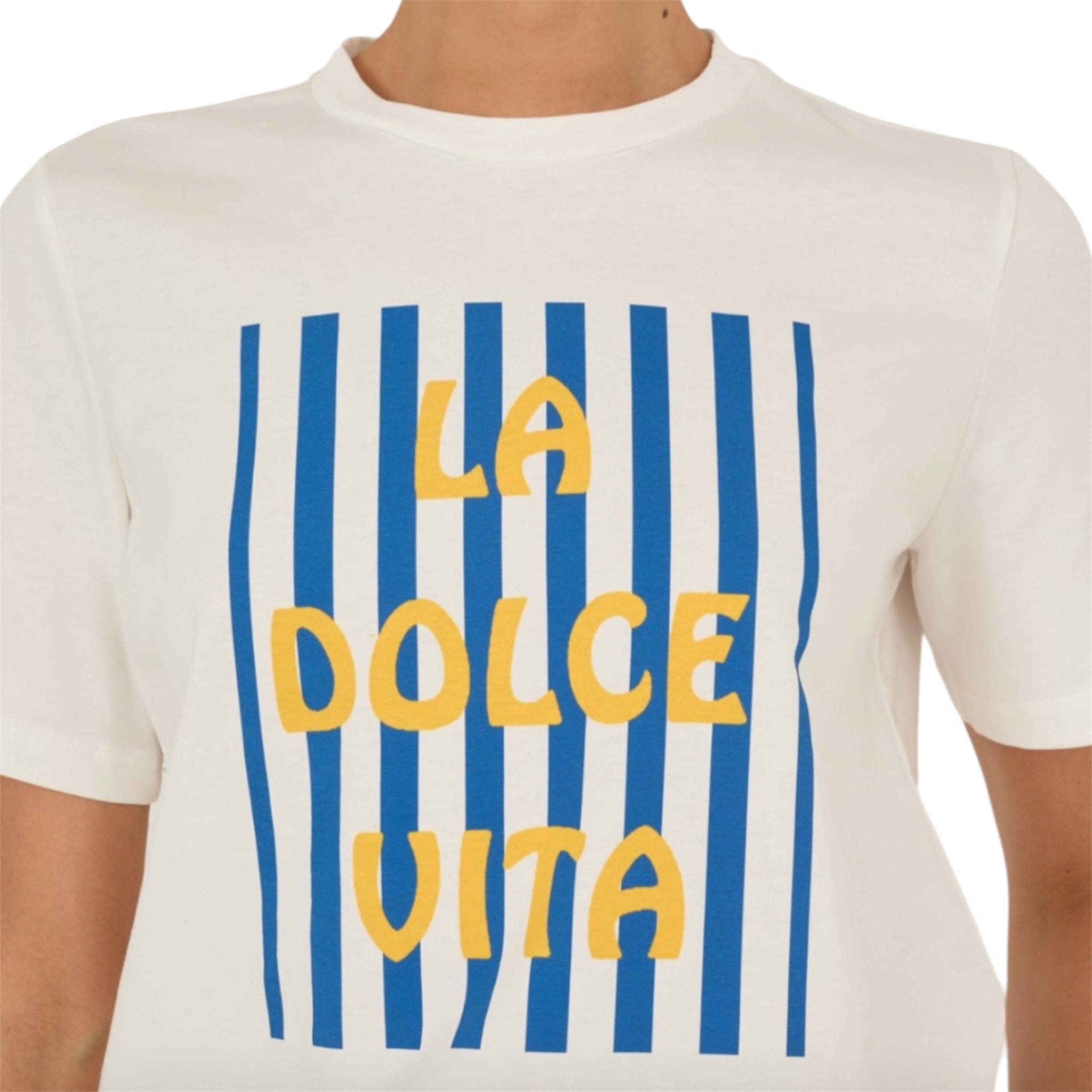 Souvenir T-shirt con stampa LA DOLCE VITA