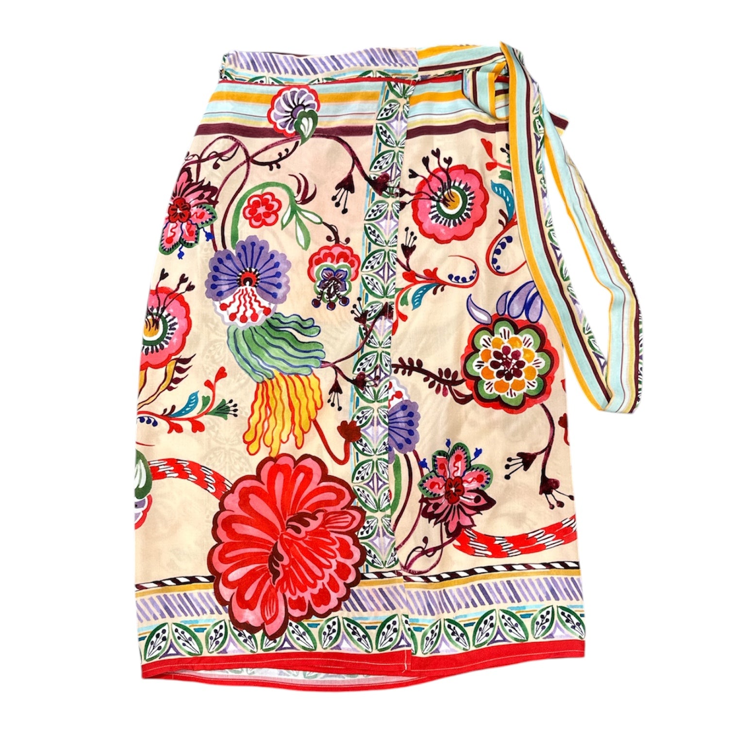 Dixie gonna pareo fantasia fiori