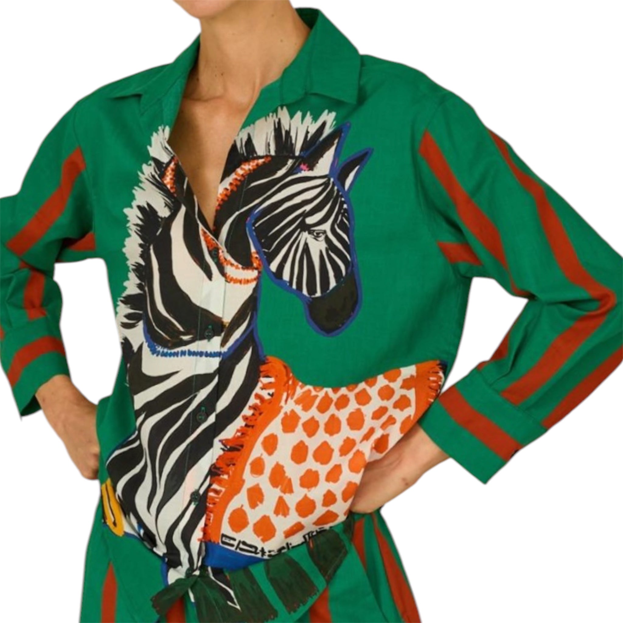 Souvenir camicia zebra
