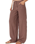 Philia Loft pantalone in lino MOORE