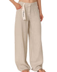Philia Loft pantalone in lino MOORE