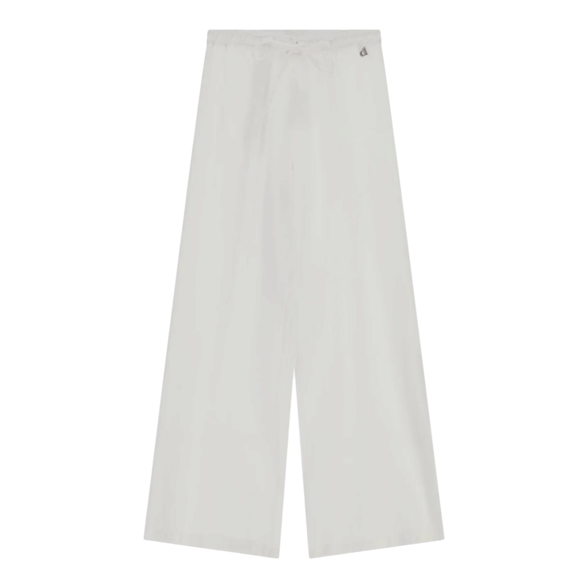 Dixie pantalone in lino con coulisse