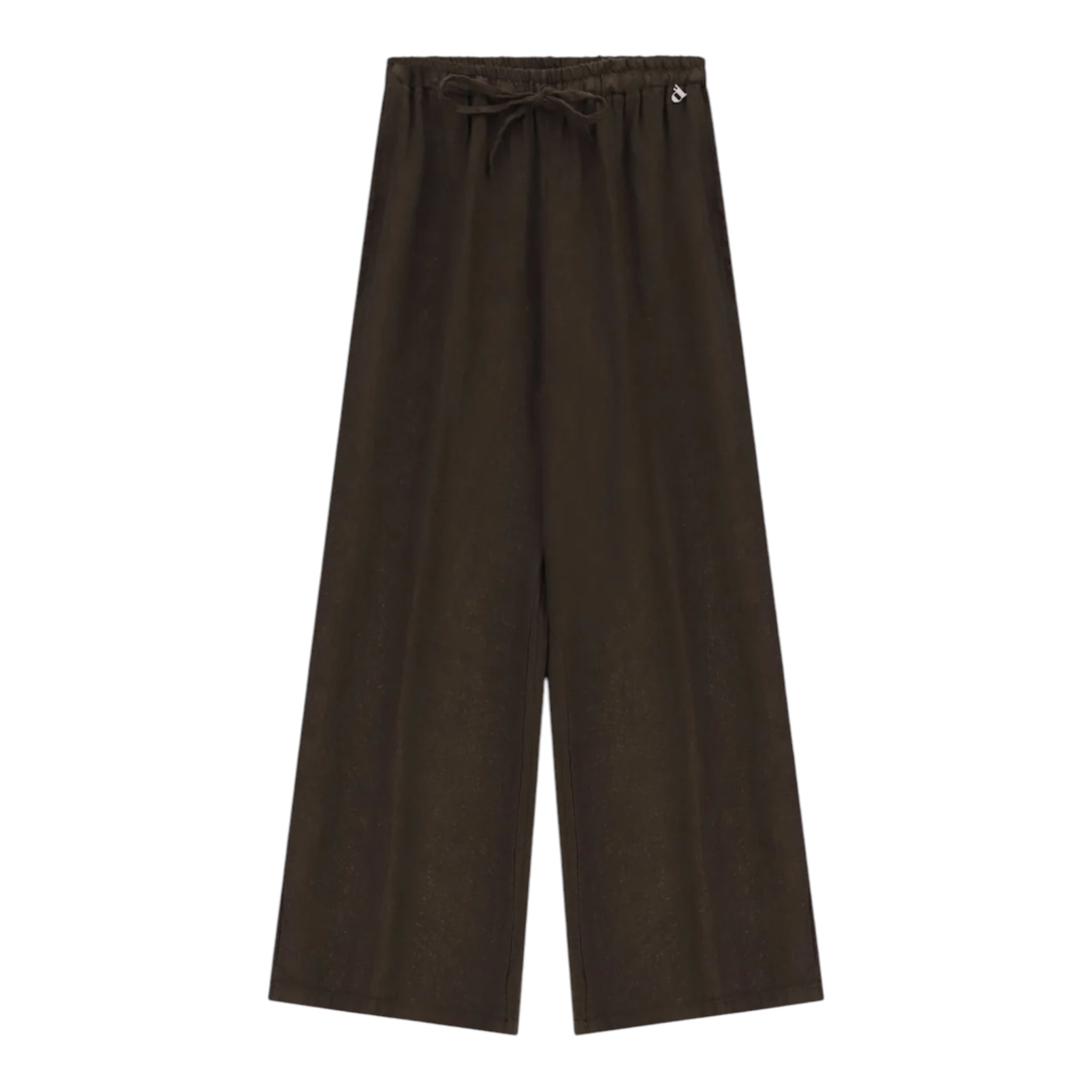 Dixie pantalone in lino con coulisse